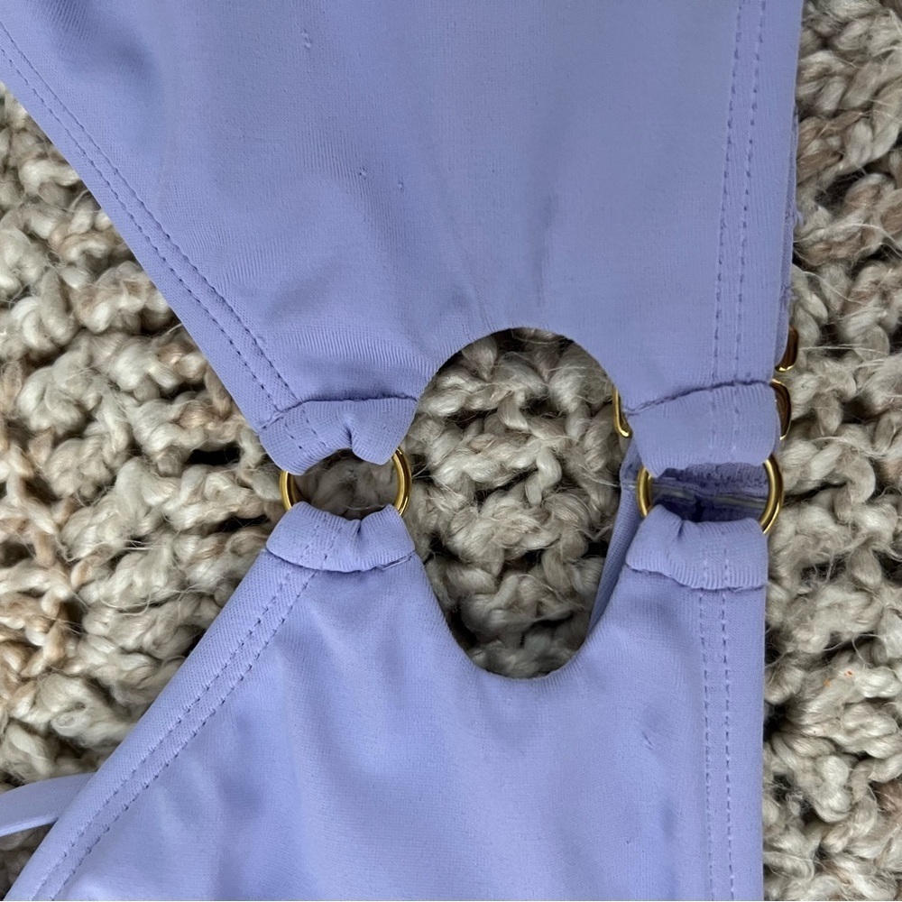 Wild Fable Ring Front Bralette Bikini Swim Top Lavender Purple L Large 12-14 - Picture 8 of 8